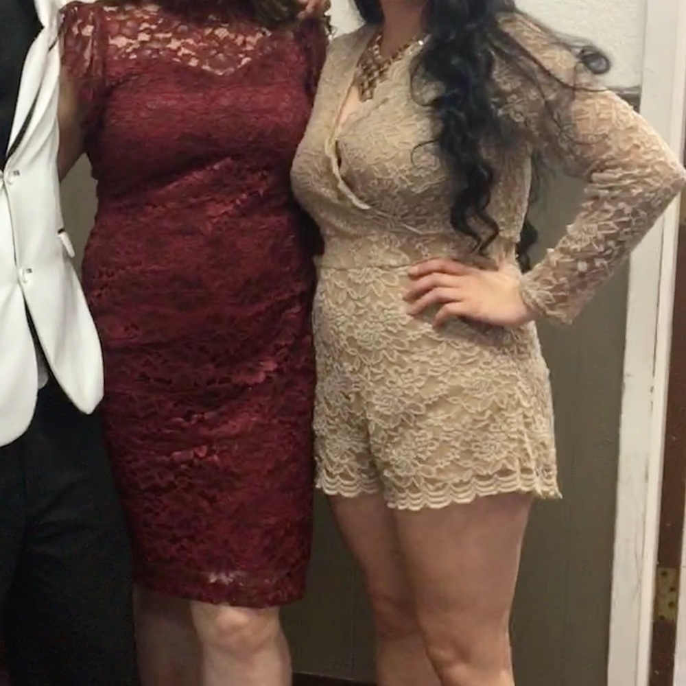 Lace Romper - Picture 2 of 2